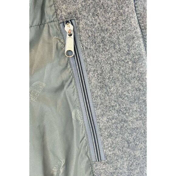 The North Face Rare 80's Vintage 100% Wool Lined Men's Button Front  Coat Large - Picture 7 of 13